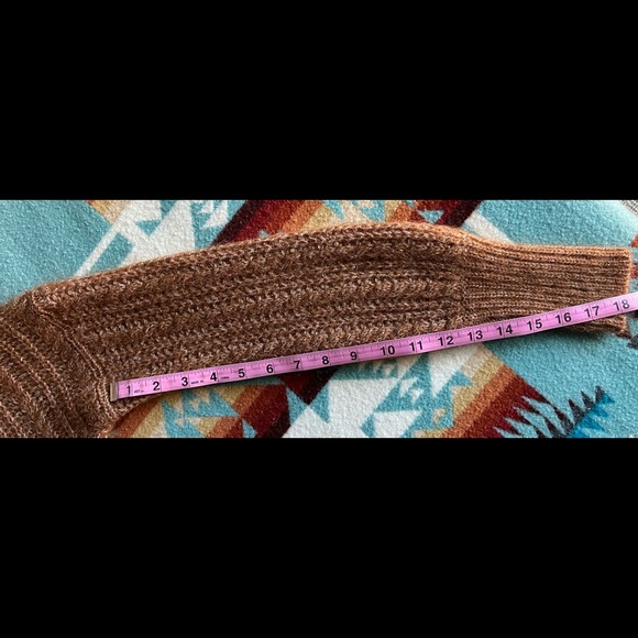 Sezane Marius Jumper Mohair Sweater Camel - Picture 6 of 11